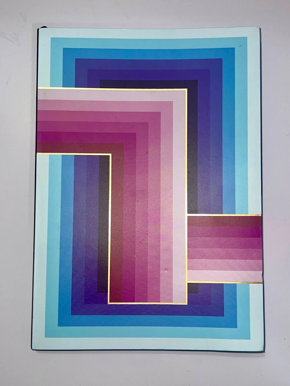 Jonathan Adler Softcover Lined Journal Notebook w/ Stickers & Ribbon Bookmark